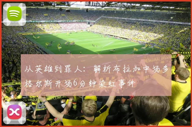 从英雄到罪人:解析布拉加中场多格尔斯开场6分钟染红事件